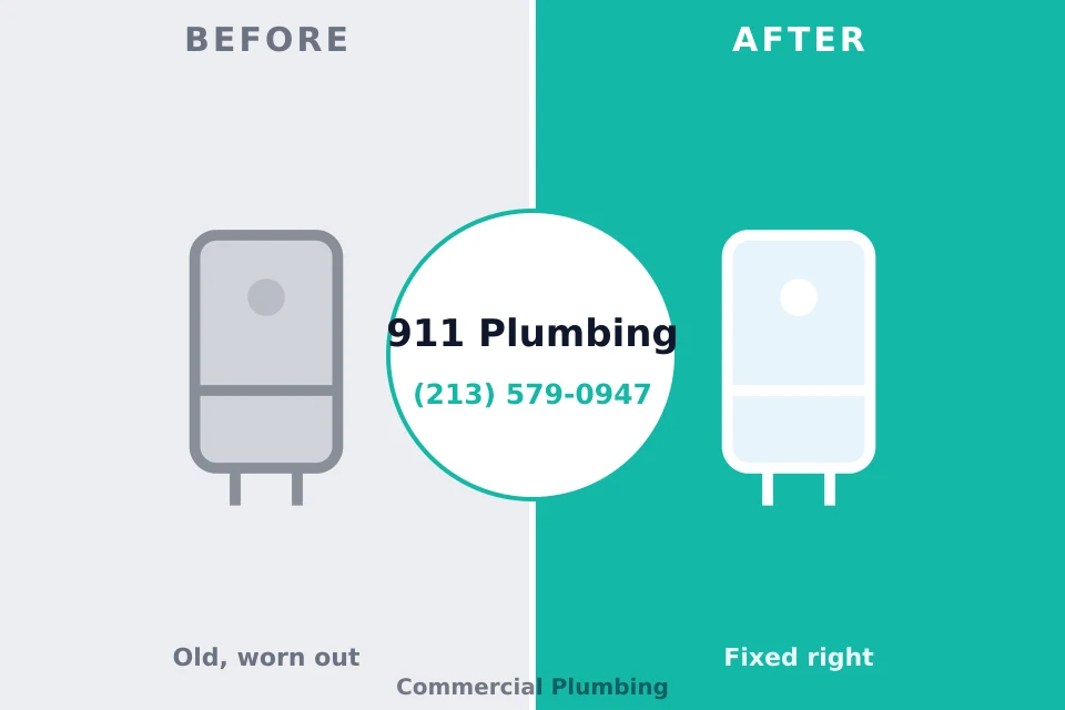 Before and after: plumbing repair Dennis Port, MA